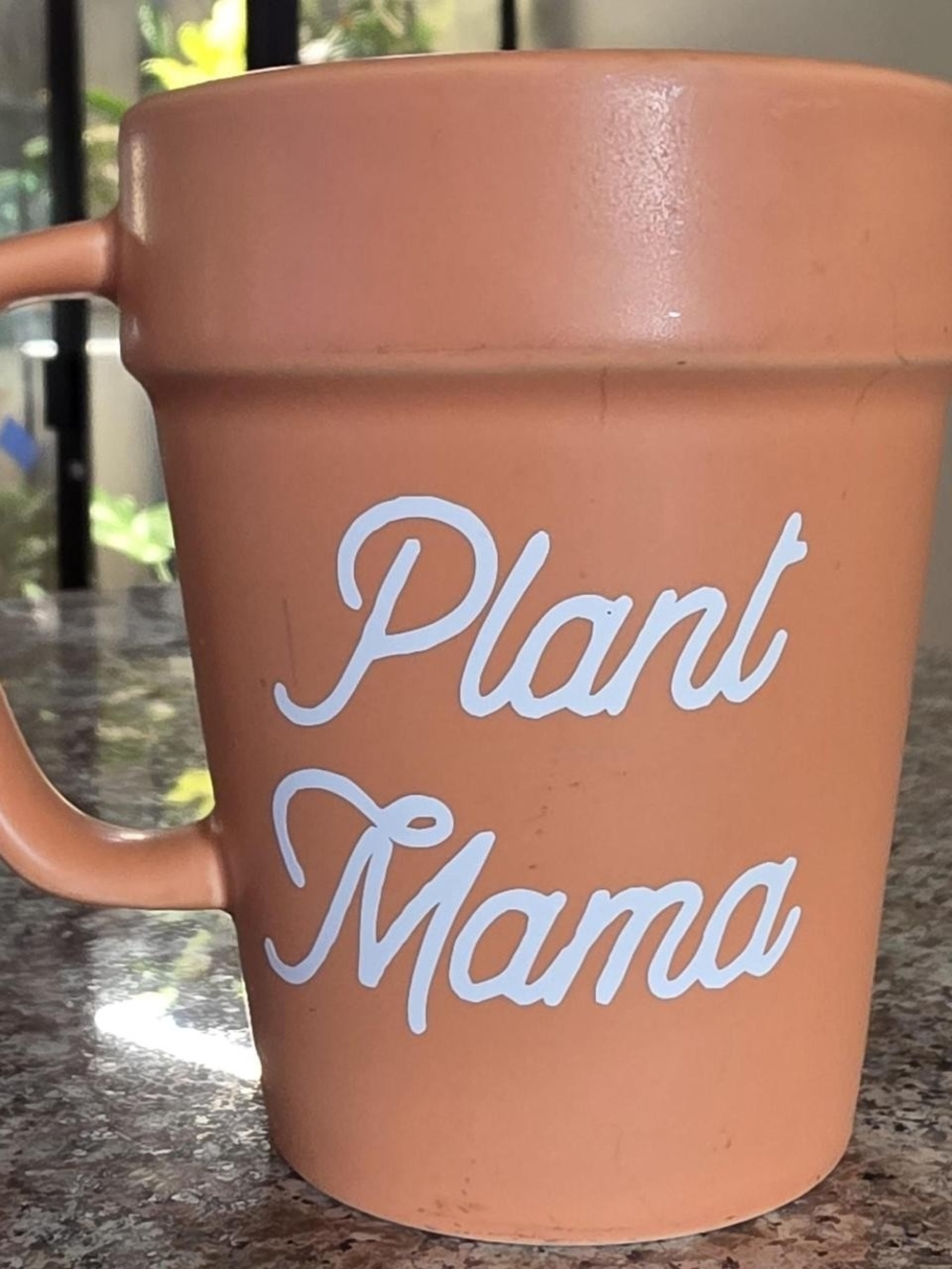 Plant Mama & Plant Lady Terracotta Ceramic Mugs - Set of 2 - Picture 4 of 9